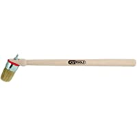 KS Tools 100.4020 Pincel redondo acodado para pasta para el montaje de ruedas (tamaño: 45 mm)- 45mm